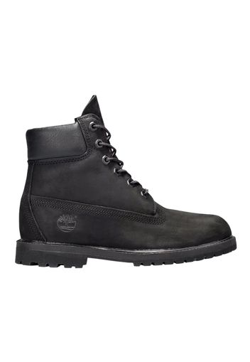 Timberland 6 Inch Premium Waterproof Boots Black Nubuck (Women's)