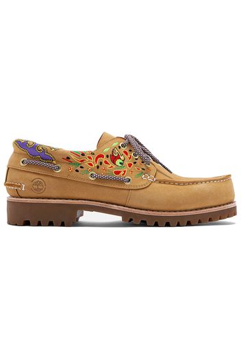 Timberland 3-Eye Classic Lug Handsewn Boat Shoe CLOT Wheat