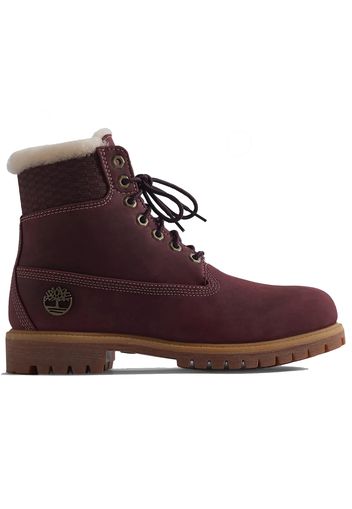 Timberland 6" Premium Shearling Boot Ronnie Fieg Kith Burgundy