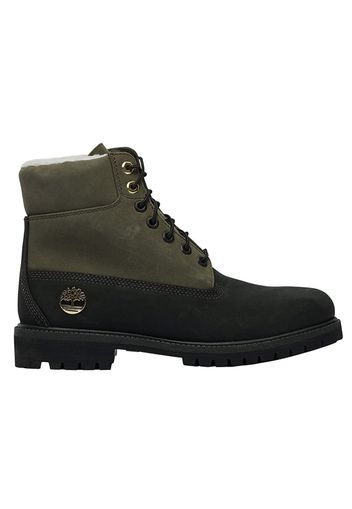 Timberland 6" Premium Boot Shearling Black Grapeleaf (GS)