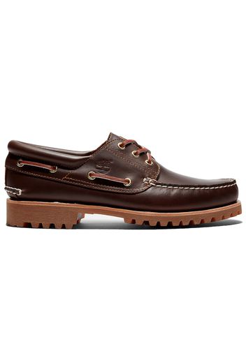 Timberland Authentics 3 Eye Classic Lug Brown Full-Grain Leather