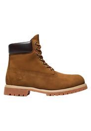 Timberland Premium 6 Inch Lace Up Waterproof Dark Wheat Nubuck