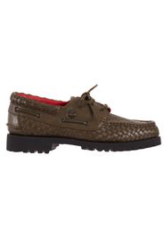 Timberland Woven Leather 3-Eye Lug Supreme Olive