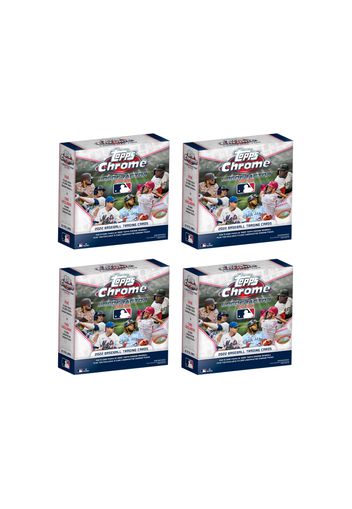 2022 Topps Chrome Logofractor Edition Baseball Box 4x Lot