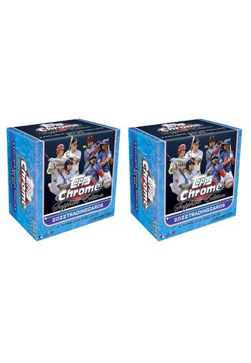 2022 Topps Chrome Sapphire Edition Baseball Box 2x Lot