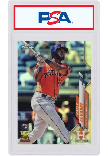 Yordan Alvarez 2020 Topps Chrome Rookie Refractor #200