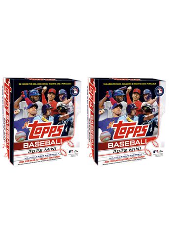 2022 Topps Mini Baseball Box 2x Lot