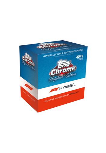 2021 Topps Chrome Sapphire Edition Formula 1 Racing Box