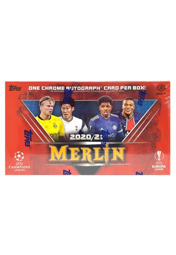 2020-21 Topps Merlin Collection Chrome UEFA Champions League Soccer Hobby Box