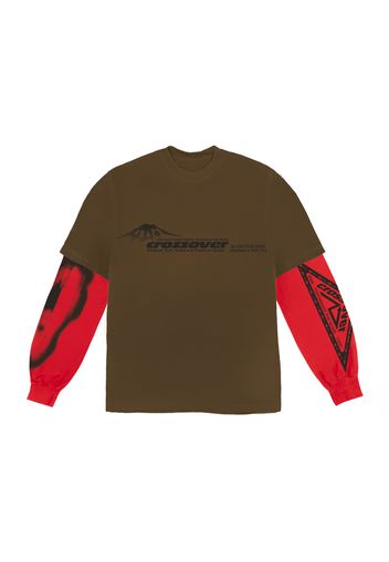 Travis Scott Cactus Jack Crossover Longsleeve Tee Brown