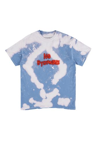 Travis Scott No Bystanders Tee Blue Tie Dye