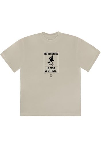 Travis Scott Not A Crime T-Shirt II Grey