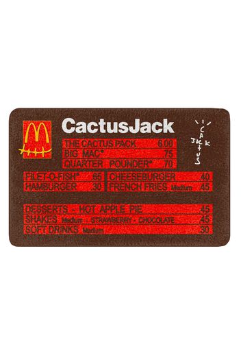 Travis Scott x McDonalds CJ Menu Rug