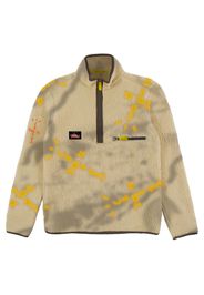 Travis Scott Cactus Jack Half-Zip Sherpa Pullover Natural
