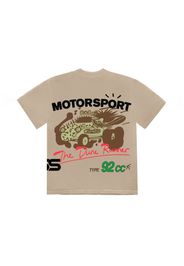 Travis Scott Cactus Jack Motor Sport Tee Tan