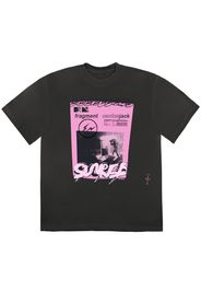 Travis Scott Cactus Jack For Fragment Pink Sunrise T-shirt Washed Black