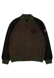 Travis Scott PS Crew Varsity Jacket Brown/Black