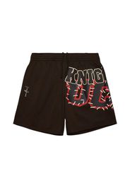Men's Travis Scott Cactus Jack x M&N x UCF Shorts in Brown