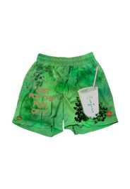 Travis Scott Shamrock Shake Shorts Green