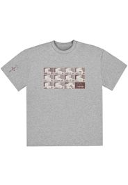 Travis Scott x McDonald's Menu Mono Logo T-Shirt Grey