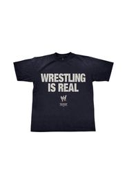 Men's Travis Scott Wrestling Is Real T-Shirt in Black