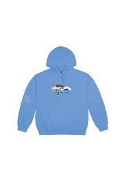 Travis Scott JACKBOYS Vehicle Hoodie Blue