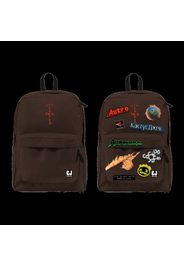 Travis Scott Cactus Jack Backpack With Patch Set Brown