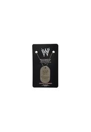 Travis Scott x WWE Dog Tag in Silver
