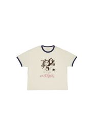 Travis Scott Cactus Jack x Fragment x Takashi Murakami Tokyo Ringer Tee Shirt