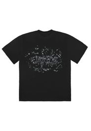 Travis Scott Jack Boys Shatter T-Shirt Black