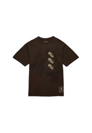 Travis Scott x Mitchell & Ness Florida State Seminoles Seal T-Shirt Brown