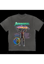 Travis Scott Back Bling T-Shirt Washed Black