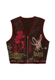 Travis Scott Sleep In Reverse Vest Brown