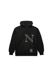 Travis Scott x Mitchell & Ness Northeastern Huskies Overlap Pullover Hoodie Black