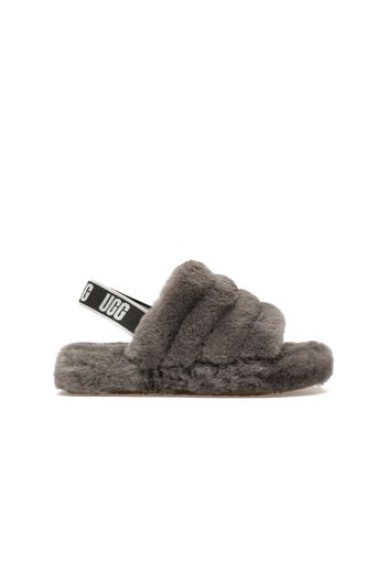 UGG Fluff Yeah Slide Charcoal (Kids)