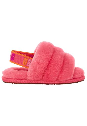 UGG Fluff Yeah Slide Strawberry Sorbet Multi Color (Toddler)