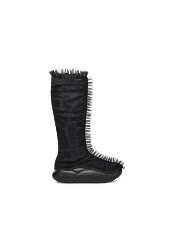 UGG Ruffle Boot Tall Collina Strada Black (Women's)