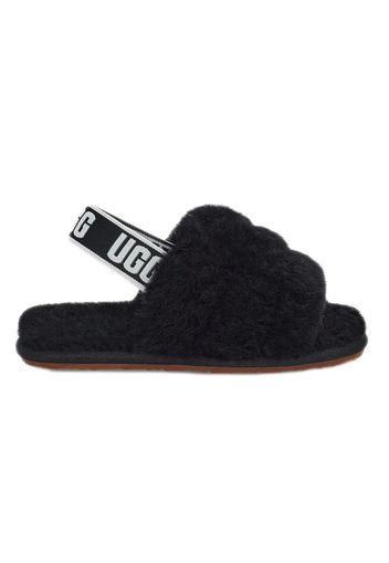 UGG Fluff Yeah Slide Black (Toddler)