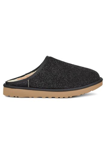 UGG Classic Slip-On Shaggy Suede Slipper Dark Grey