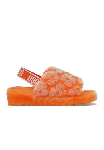 UGG Fluff Yeah Poppy Slide California Poppy (Women's)