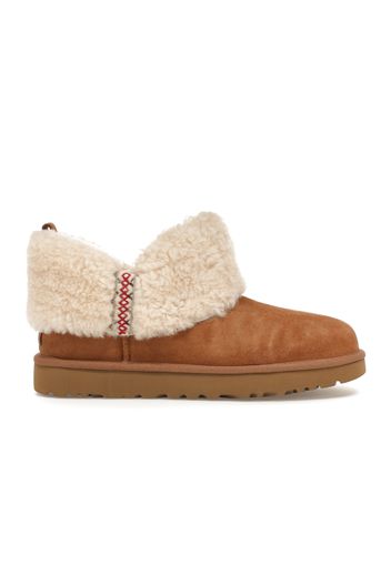 UGG Classic Ultra Mini Boot Heritage Braid Chestnut (Women's)