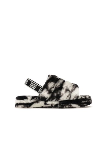 UGG Fluff Yeah Slide Black (Kids)