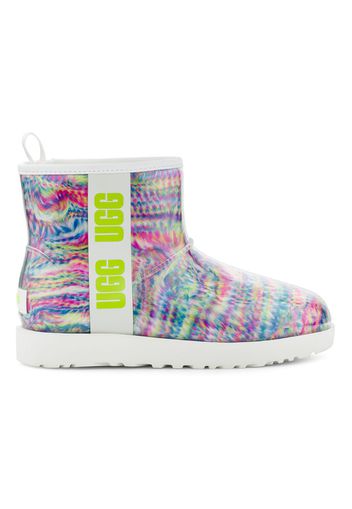 UGG Classic Clear Mini Pixelate Boot White (Women's)