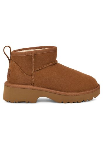 UGG Classic Ultra Mini New Heights Boot Chestnut (Kids)