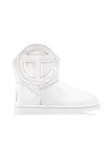 UGG x Telfar Logo Mini Crinkle White