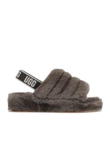 UGG Fluff Yeah Slide Charcoal (Women's)