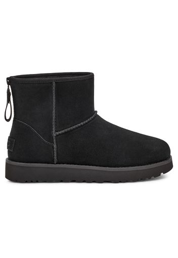 UGG Classic Mini Logo Zip Boot Black (Women's)