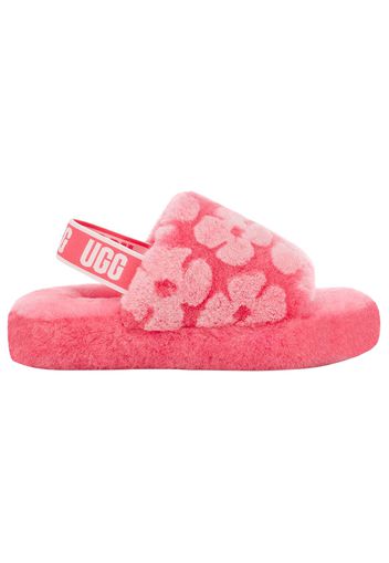 UGG Fluff Yeah Slide Poppy Strawberry Sorbet (Kids)