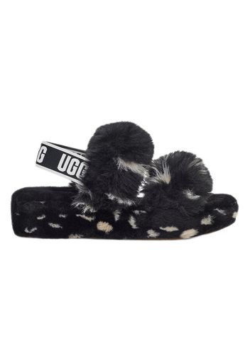 UGG Oh Yeah Spots Slide Black (Women's)