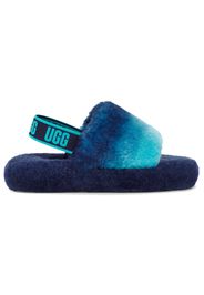 UGG Fluff Yeah Slide Blue Combo Gradient (Kids)